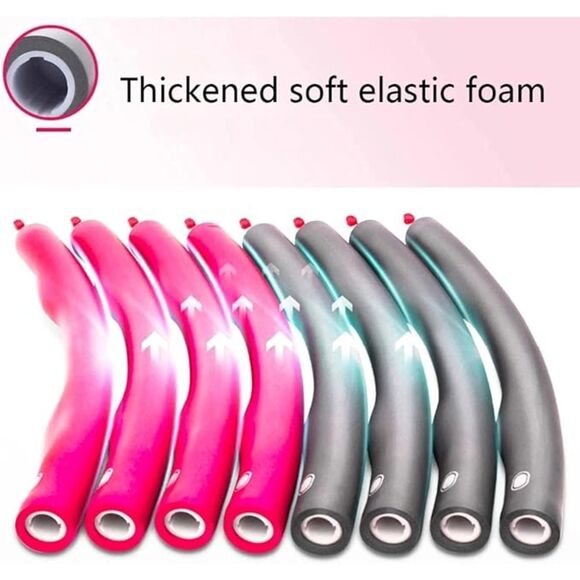 M3 Europe exercise hula hoop Yoga family fitness intelligent hula hoop Pink/Gray - Picture 3 of 10